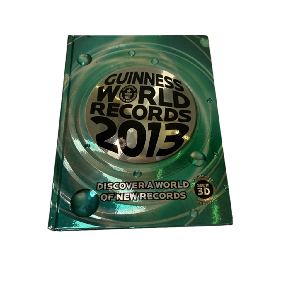 Guinness World Records Book 2013 Green